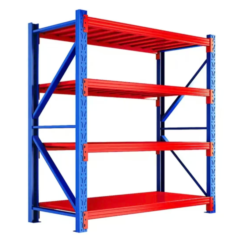武森四层套色常规货架2000mm*2000mm*600mm高清大图