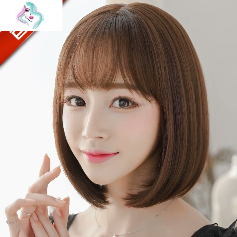 时尚女假发女全头套短发bobo浪短款梨花头自然蓬松全头假发套 你那么