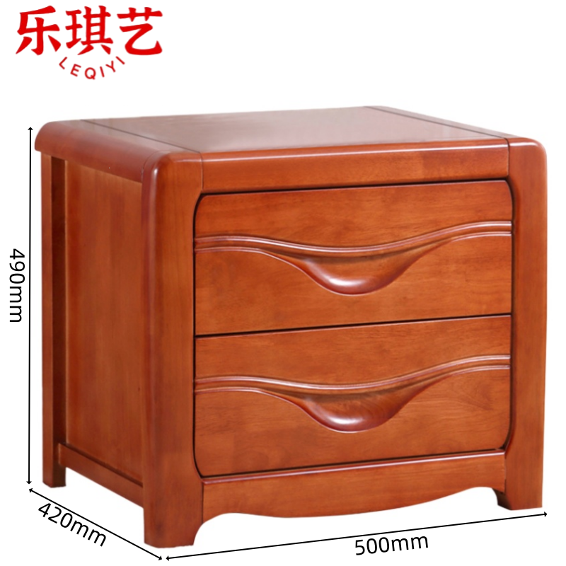 乐琪艺 床头柜 木质 个高清大图