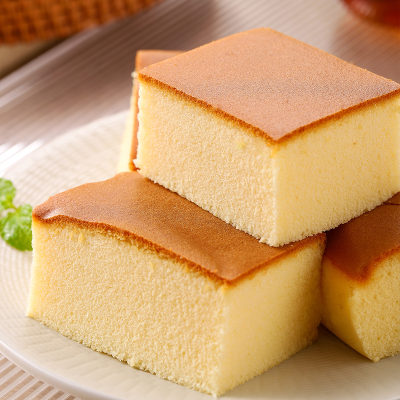 兰象岩菠萝味蛋糕500g*2箱充饥糕点办公室下午茶点心鲜嫩蛋糕网红蛋糕