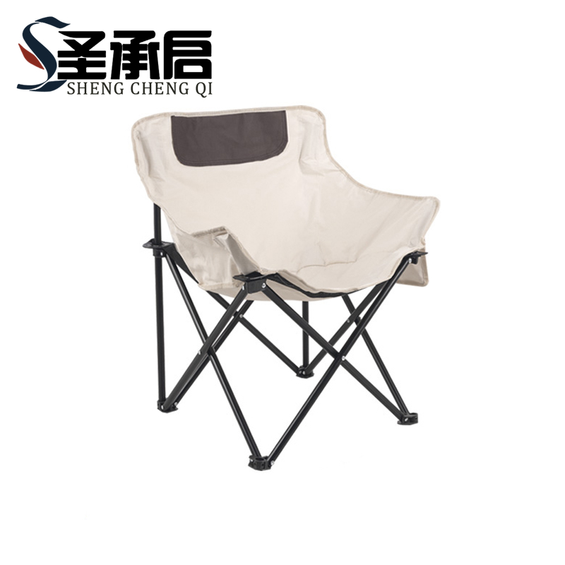 圣承启 月亮椅 白色 把高清大图