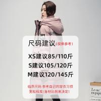 雪中飞羽绒服女2021冬新款女中长款工装连帽羽绒服韩版学生外套