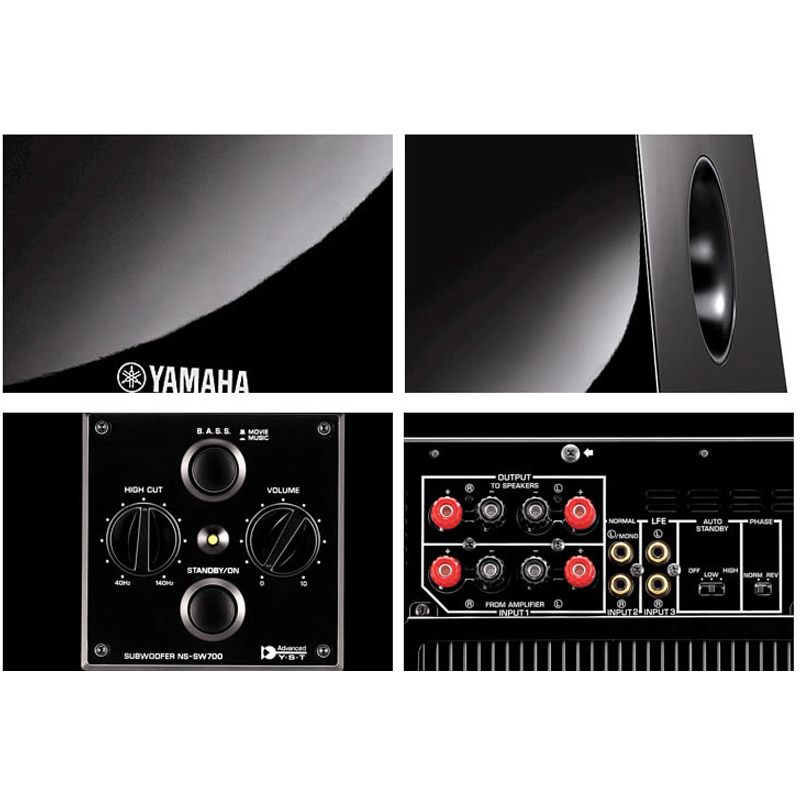 Yamaha/雅马哈 NS-SW700 家庭影院10寸有源重低音低音炮