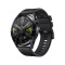 华为(HUAWEI) 智能手表 Watch GT3(46mm)曜石黑 黑色氟橡胶表带