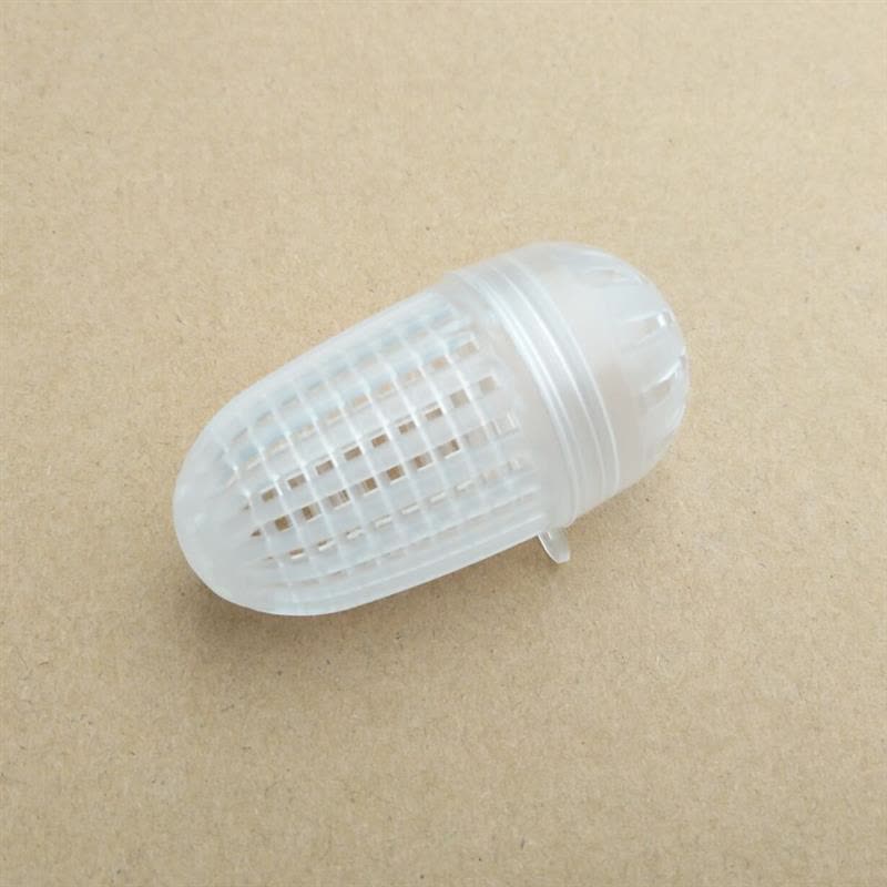 白色玉米型饵球50个|饵料盒饵料球诱饵球诱饵盒蚯蚓盒虾笼地龙l鱼笼黄鳝笼引鱼饵料球图片