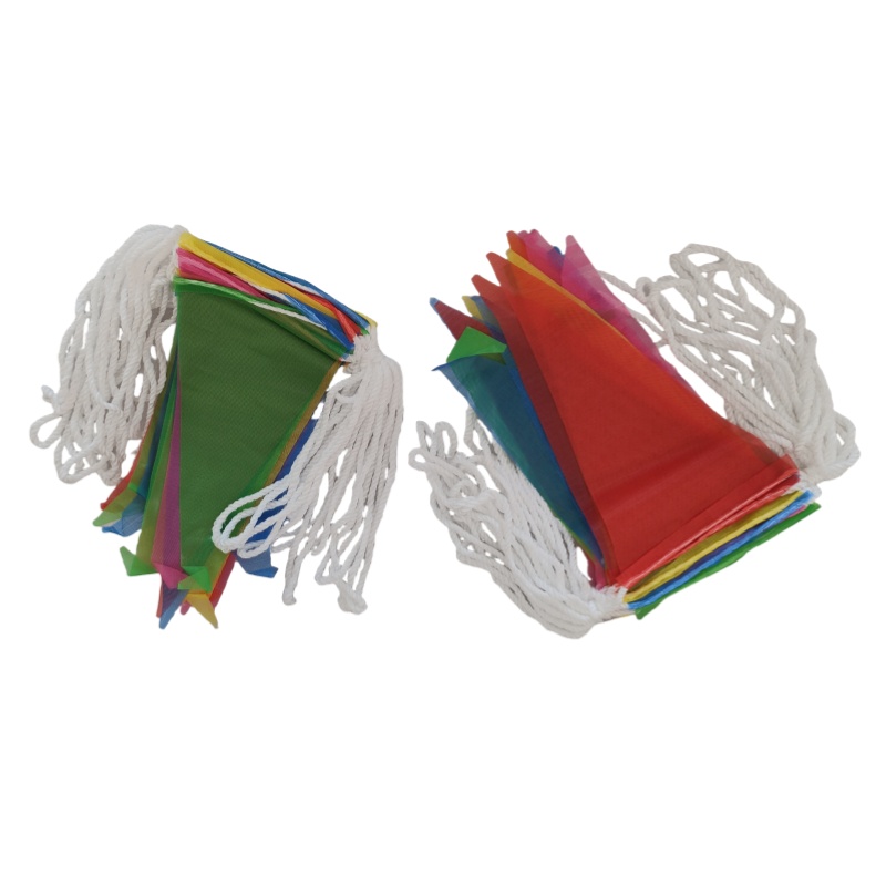 途务 小彩旗 彩旗绳 50m 卷高清大图