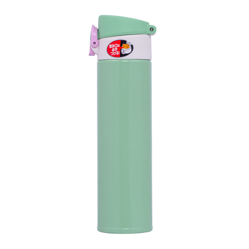 [一键开启]THERMOS膳魔师 真空304不锈钢保温杯 男女通用 JNI-402-POG 400ML 绿色