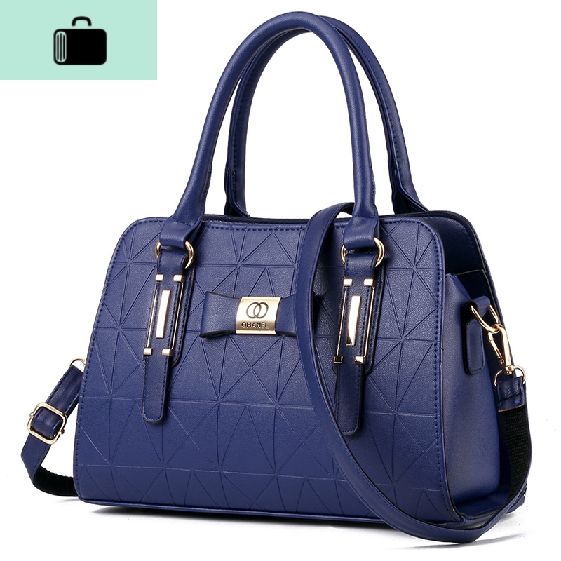 女士包包2020新款时尚手提包中年女包妈妈包韩版单肩包百搭斜挎包NEWLAKE高清大图