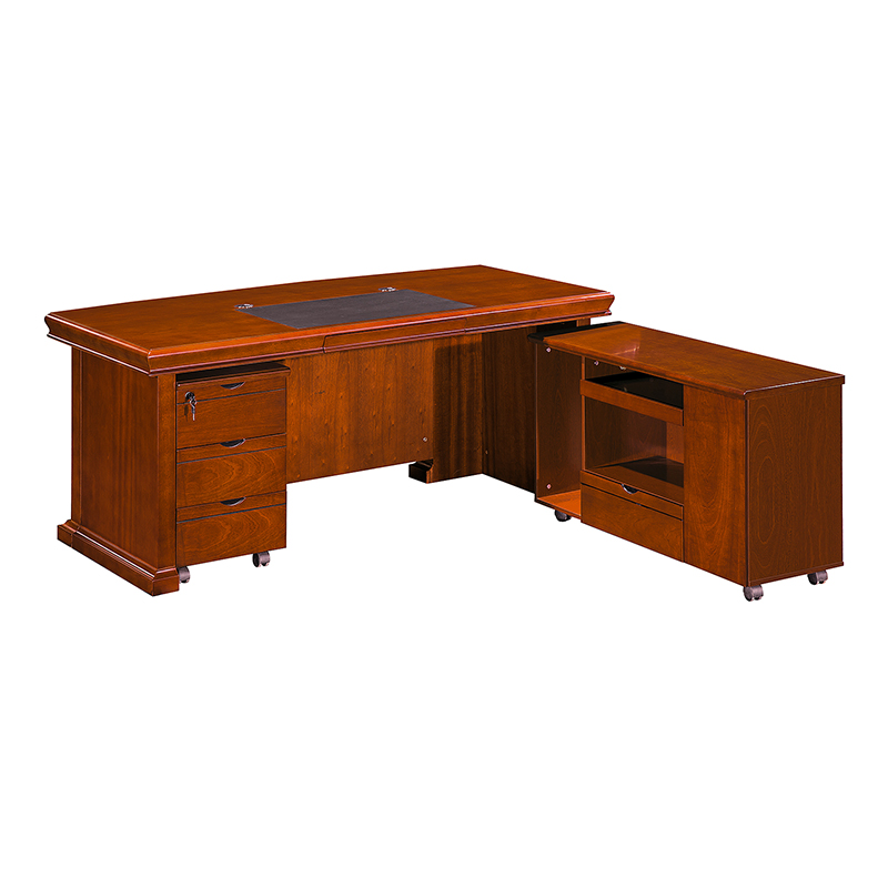 榭邦0522 办公家具 2200mm*1100mm*760mm 班台高清大图