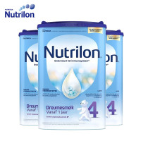 荷兰牛栏 诺优能荷兰版 Nutrilon海外 儿童配方奶粉易乐罐 4段(1-2岁)800g/罐*3罐