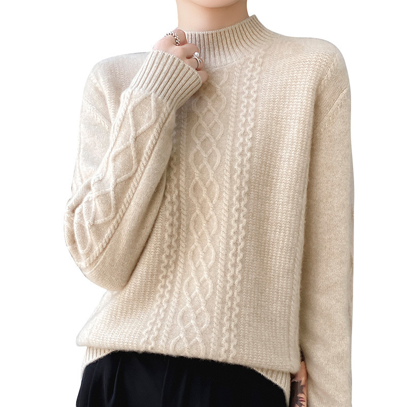 策霸ceba女士针织毛衣