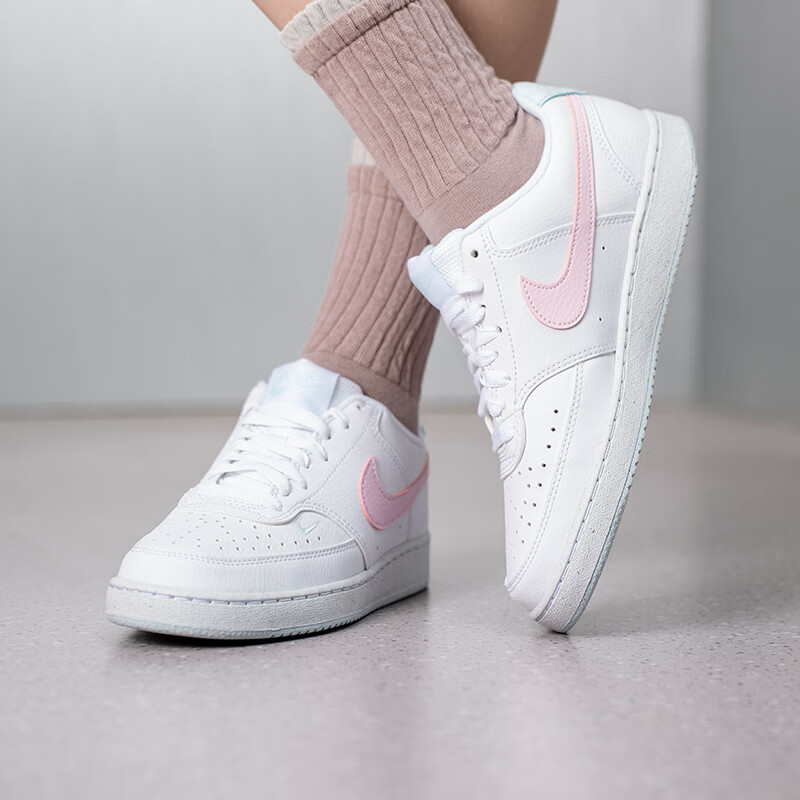 耐克（NIKE）女鞋新款运动鞋COURT潮流时尚低帮板鞋舒适耐磨休闲鞋IQ9800-161 ZP高清大图