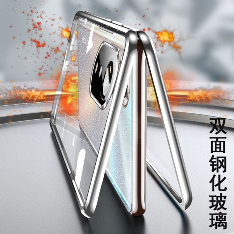 华为hinova12se全包防摔壳金属手机壳双面保护套hinova12se外壳磁吸玻璃防摔保护套