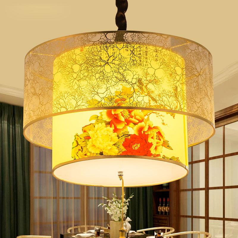 仿羊皮餐厅吊灯