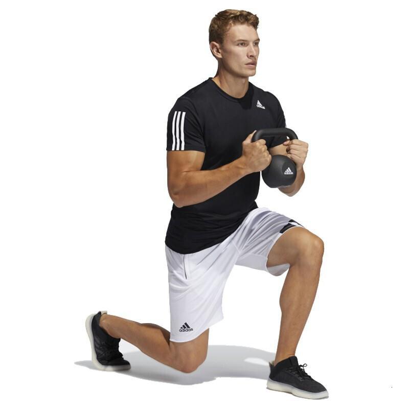 阿迪达斯ADIDAS男子训练系列AERO3STEEPB运动T恤GQ2159