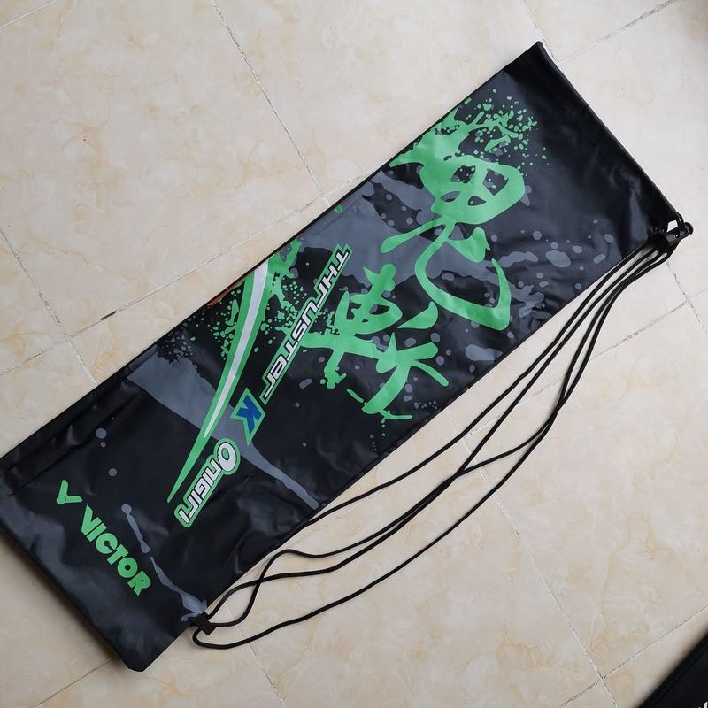 鬼斩绿色羽毛拍袋yy天斧双刃vt羽毛球拍套拍袋子拍包鬼斩2只装肩带