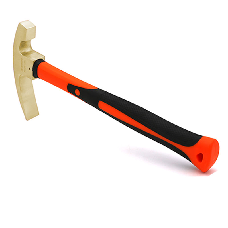 WEDO维度品牌 防爆工具 铝青铜 铍青铜 防爆装柄砖瓦锤 断砖锤 锤子 无火花高清大图