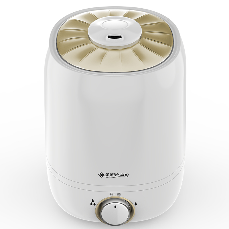 美菱(MELING) 加湿器MH-150家用静音大容量4.6L 卧室办公室空调空气净化 迷你香薰机