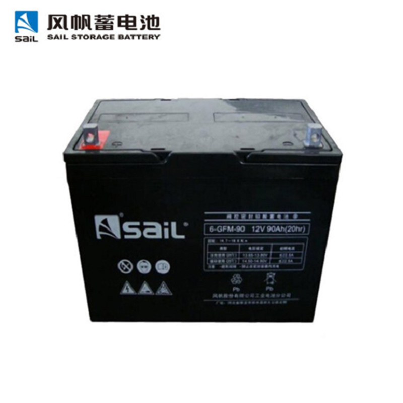 风帆(sail) 蓄电池 6-GFM-90 (只)含配件高清大图