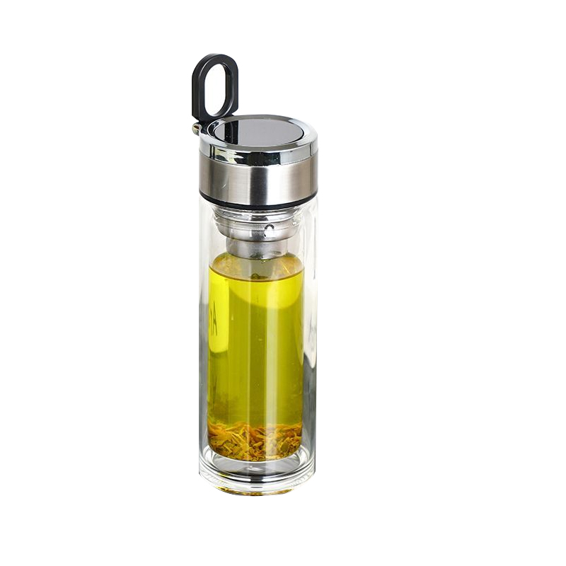 历途科技 可提玻璃水杯 300ml高清大图