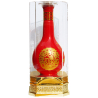 白酒 寿酒A款盒装单瓶 52度浓香型500mL寿宴用酒