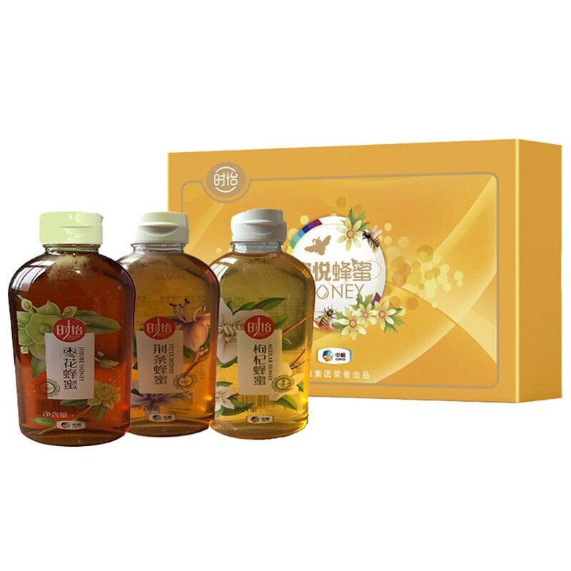 中粮时怡蜜悦蜂蜜礼盒1208g礼品