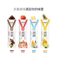 alandv 艾兰得威乳清蛋白棒 海盐蛋白芝士味 健身增加肌肉粉代餐饱腹能量棒男女瘦身12支/盒
