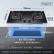 美的(Midea)燃气灶液化气 双灶具 家用5.0kW猛火灶灶台嵌两用 高热效 可调节底盘 Q325-M