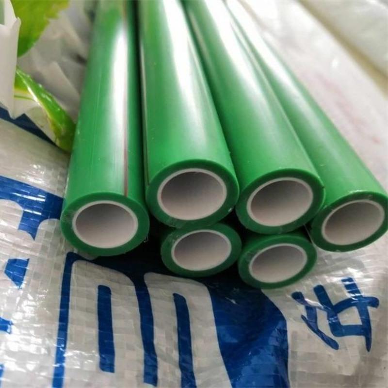 广东佛山日丰ppr瓷芯管4分20绿橙色纳米抗菌热熔冷热水通用6分25 20*