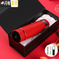 三维工匠智能保温杯男女一对便携情侣款水杯子创意潮流简约定制刻字 MLH8906-450ML红色智能杯