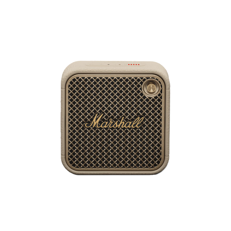 MARSHALL(马歇尔)WILLEN II 音箱便携式2代无线蓝牙家用户外防尘防水续航礼物小音响 奶油白