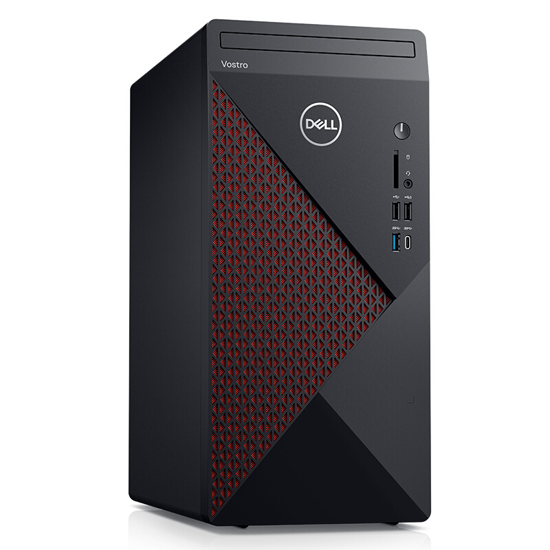 戴尔(DELL)成就5880 全新第十代酷睿 商用家用台式机电脑 19.5英寸屏(i5-10400F 8GB 256GB+1TB 2GB独显)超强扩展 性能强劲