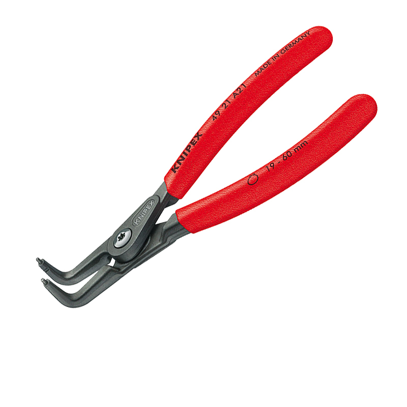 凯尼派克(KNIPEX)3-10mm精密外卡簧钳(90º弯嘴)