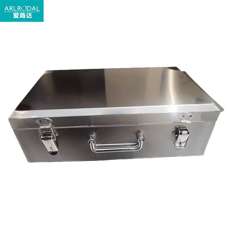 爱路达不锈钢手提工具箱包装箱可定制50*30*15cm/个