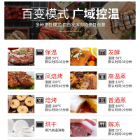 帅人(sazn)ZKA 90分钟定时 集成灶 蒸烤箱一体机 家用侧吸下排油烟机燃气灶套装 自动清洗(天然气)