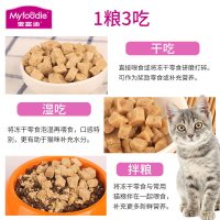 麦富迪猫零食 猫咪冻干猫粮冻干肉 小鱼干多春鱼深海鱼鸡胸肉鸭肉冻干磨牙零食鸡胸肉60g(呵护肠胃)