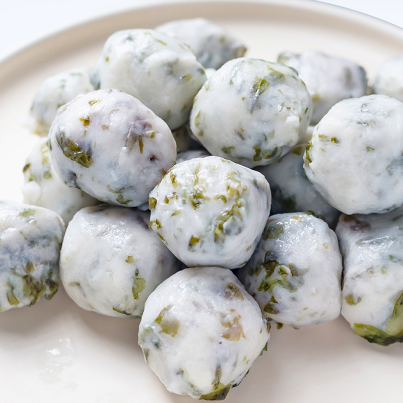 [满150-60 大包装]千渔旺 手打制作新鲜紫菜马鲛鱼丸2斤速冻火锅丸子肉类丸海鲜火锅食材辅料关东煮麻辣烫食材