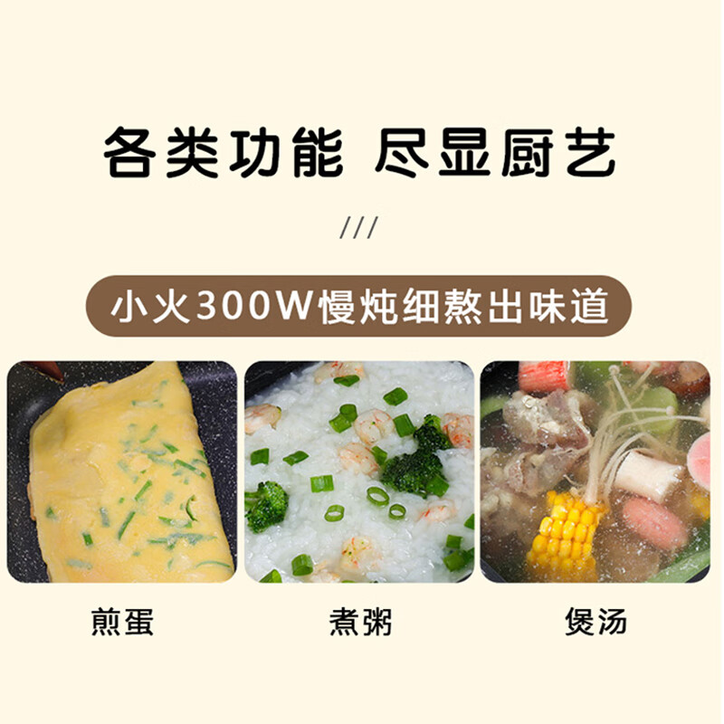 创维/SKYWORTH 4L大容量 不沾涂层 家用电炒菜炒锅 F168A高清大图