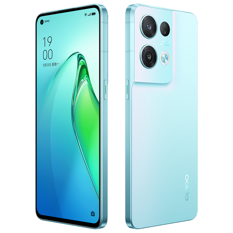 opporeno8pro邂逅蓝12gb256gb5g手机第一代骁龙037移动平台长寿版