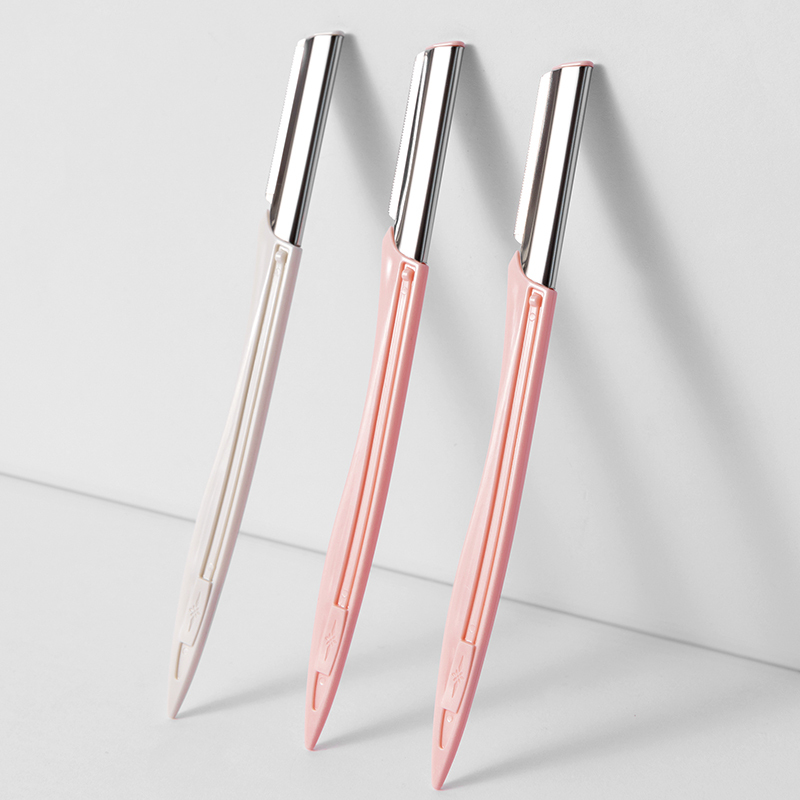 名创优品miniso专业时尚微距修眉刀10元3支刮眉刀化妆师初学者女