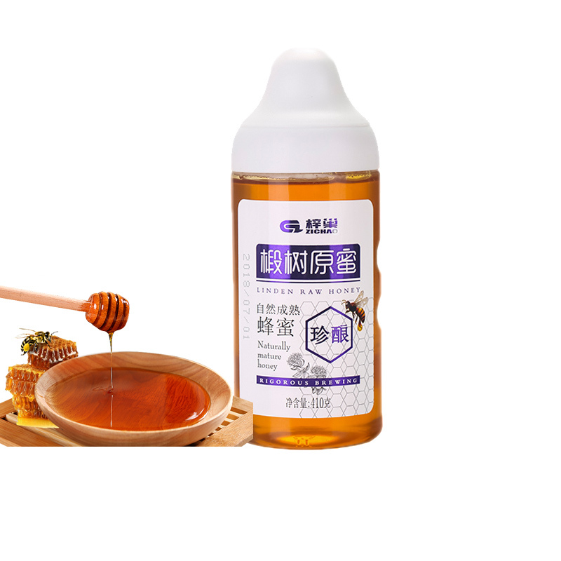 苏宁自营梓巢(Zi Chao)蜂蜜椴树原蜜 自然成熟蜂蜜 无添加 野生自产蜂蜜瓶装410g