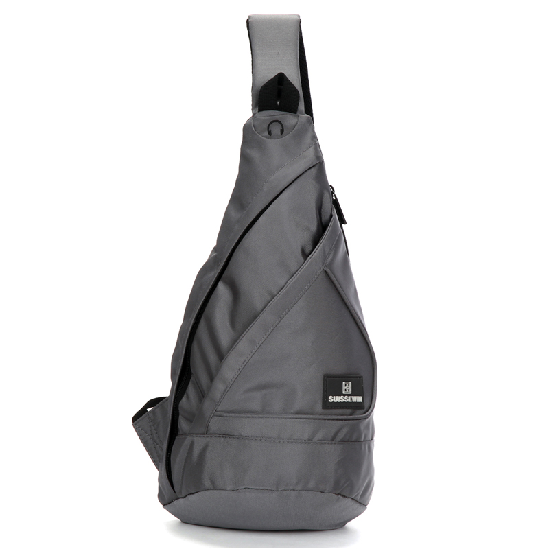 瑞士军刀时尚休闲商务潮流单肩包水滴包斜挎包1613高清大图