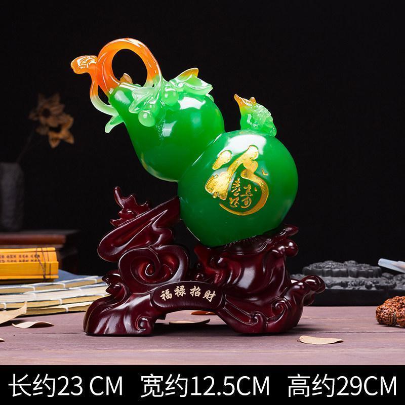 美帮汇貔貅葫芦摆件工艺品家居摆设酒柜创意客厅装饰品开业礼品高清大图