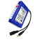 RA12V聚合物锂电池防爆电池大容量12800mah小体积 12V12800mah+电量+充电器