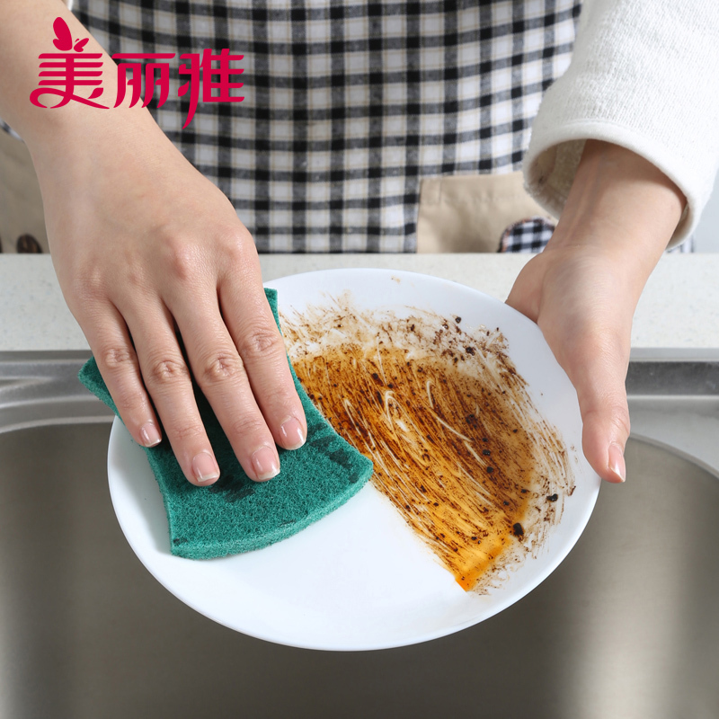 美丽雅强力去污百洁布(5片入)