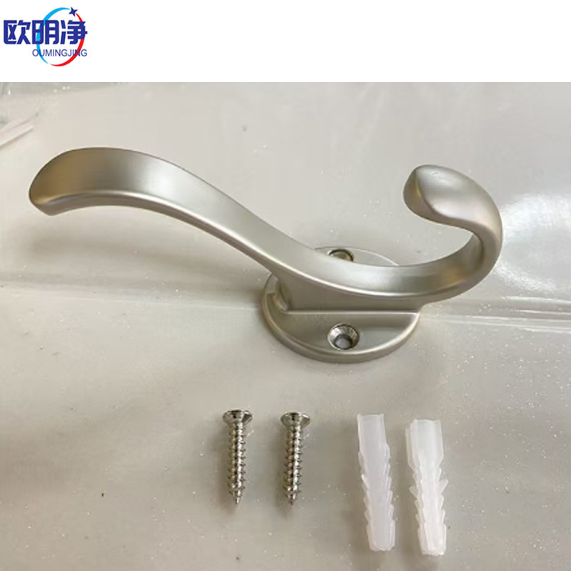 衣帽钩沙银色 铝合金 个高清大图