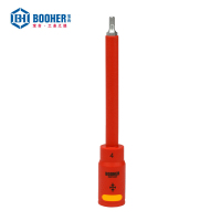 宝合(BOOHER)3/8"系列双色绝缘长6角旋具套筒4x157mm YXZ