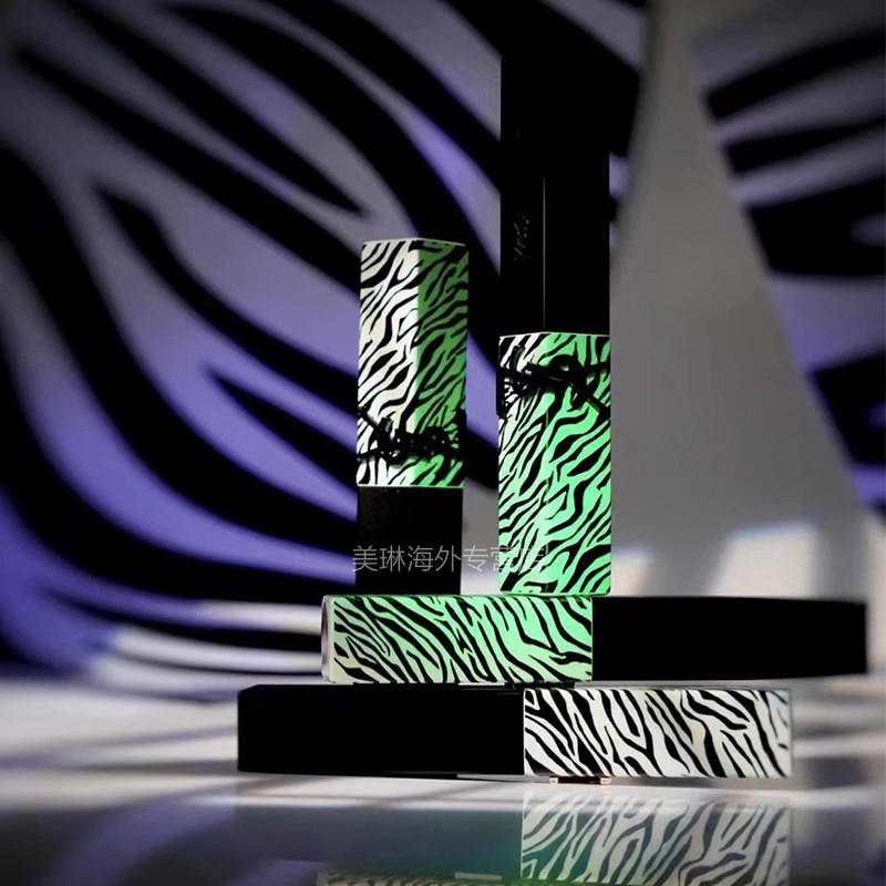 节日礼物圣罗兰ysl夜光斑马小金条限定口红1966无法复刻的红棕