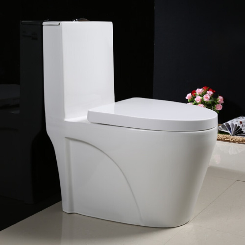 家用座便器卫浴抽水马桶墙排/后排水大口径坐便器200/250/350坑距智洁釉面墙排水其他_0_4 微晶纳米釉面300坑距 默认尺寸