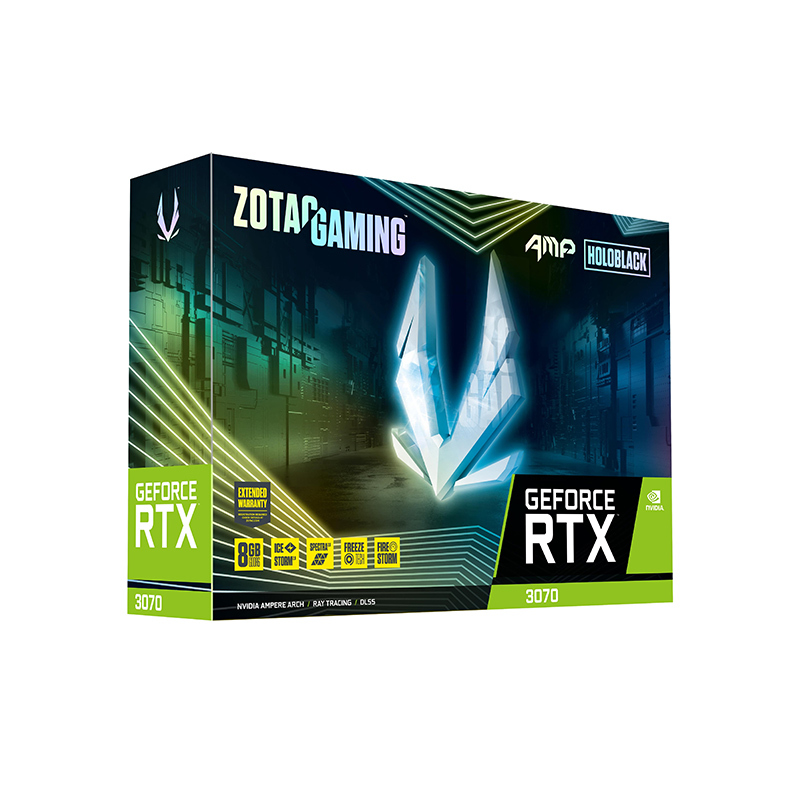 索泰 GeForce RTX 3070-8GD6 AMP HOLO 显卡